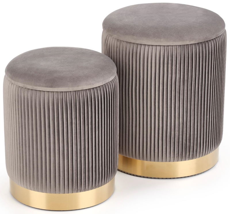 Фото Комплект Halmar Monty (2 пуфа) от производителя Halmar  в Донецке по цене 11 440 ₽