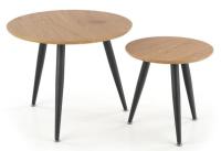 Фото stoly-zhurnalnye комплект halmar mentona 2 (2 стола журнальных) производитель Halmar 