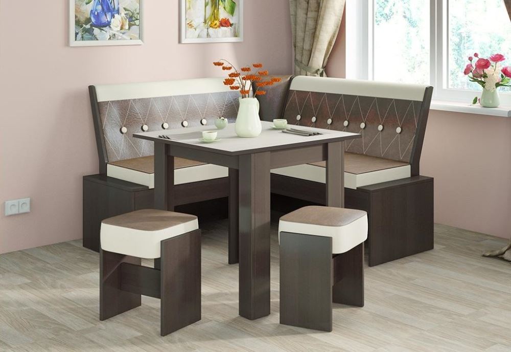 Фото Кухонная лавка Кантри мини от производителя ТриЯ в Донецке по цене 13 960 ₽