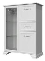 Тумба Грация (бар) (белый, белый  (Браво-мебель) ) в Донецке от производителя 