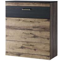 Комод 4S Джаггер (Jagger) (дуб монастырский-черный (Анрэкс) ) в Донецке от производителя 