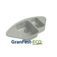 Мойка Granfest eco-14 (ГР 930х500хh200) без сифона  (Цвет мойки черный) в Донецке от производителя в интернет магазине Планета Комфорта Мойка Granfest eco-14 (ГР 930х500хh200) без сифона  (Цвет мойки черный) в Донецке от производителя
