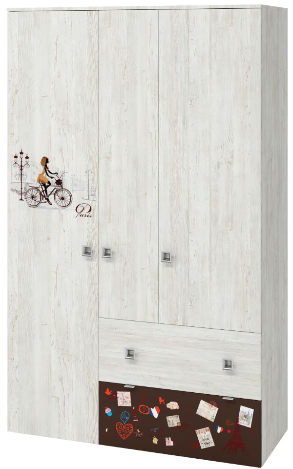 Фото Шкаф Поло (129) трехдверный от производителя Регина в Донецке по цене 19&nbsp;560 ₽