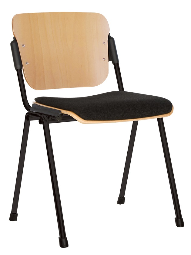 Фото Стул для посетителя Эра (Era) wood plus combi (крашенный) от производителя Новый стиль в Донецке по цене 3 830 ₽