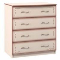 Комод Виктория  (макито-дуб молочный с патиной (Браво-мебель) ) в Донецке от производителя 