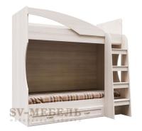 Фото  кровать двухярусная вега дм-16 (см 80х186) производитель SV-мебель