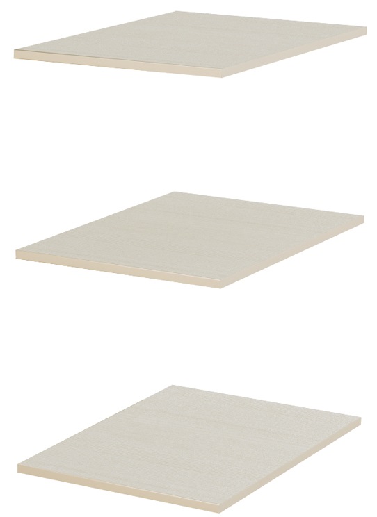 Фото Полки к модулю Инна 614 в Донецке по цене 1 590 ₽ от производителя Яна, код товара 2000001931684, 2000001931691 шт Фото Полки к модулю Инна 614 от производителя Яна в Донецке по цене 1 590 ₽