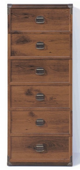 Фото Комод Индиана JKOM6S от производителя Black Red White (БРВ) в Донецке по цене 21 560 ₽