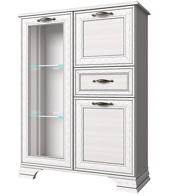Фото Тумба 1V2D1S Тиффани (Tiffany) от производителя Анрэкс в Донецке по цене 26 380 ₽