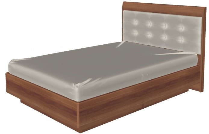 Фото Кровать двуспальная Мелисса КР-1852 (СМ 140х200) с подъемным механизмом от производителя Лером в Донецке по цене 41 310 ₽