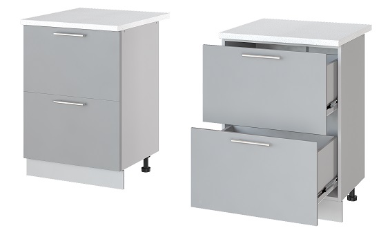 Фото Кухня Бронкс стол-рабочий Н-62 от производителя Леко в Донецке по цене 7 200 ₽