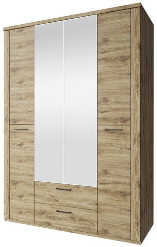 Фото Шкаф 4DG2S Дорсет (Doorset) (150) четырехдверный от производителя Анрэкс в Донецке по цене 47 800 ₽