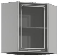 Фото  кухня барселона шкаф навесной швус 550 производитель Интерьер-центр