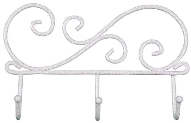Фото Вешалка настенная Кружева 3 от производителя Завод металлических изделий в Донецке по цене 230 ₽