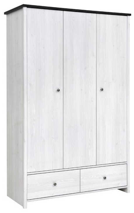 Фото Шкаф Порто SZF3D2S (129) трехдверный от производителя Black Red White (БРВ) в Донецке по цене 30 340 ₽
