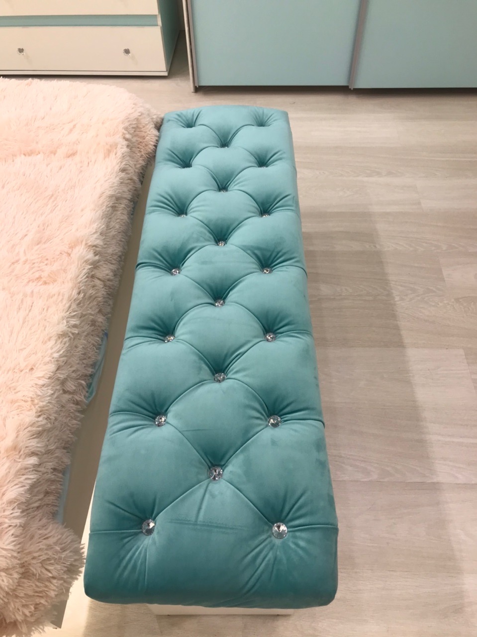 Фото Банкетка Тифани ПФ-01 от производителя Мебелони в Донецке по цене 8 540 ₽