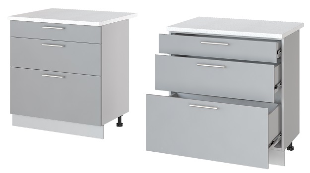 Фото Кухня Бронкс стол-рабочий Н-83 от производителя Леко в Донецке по цене 9&nbsp;630 ₽