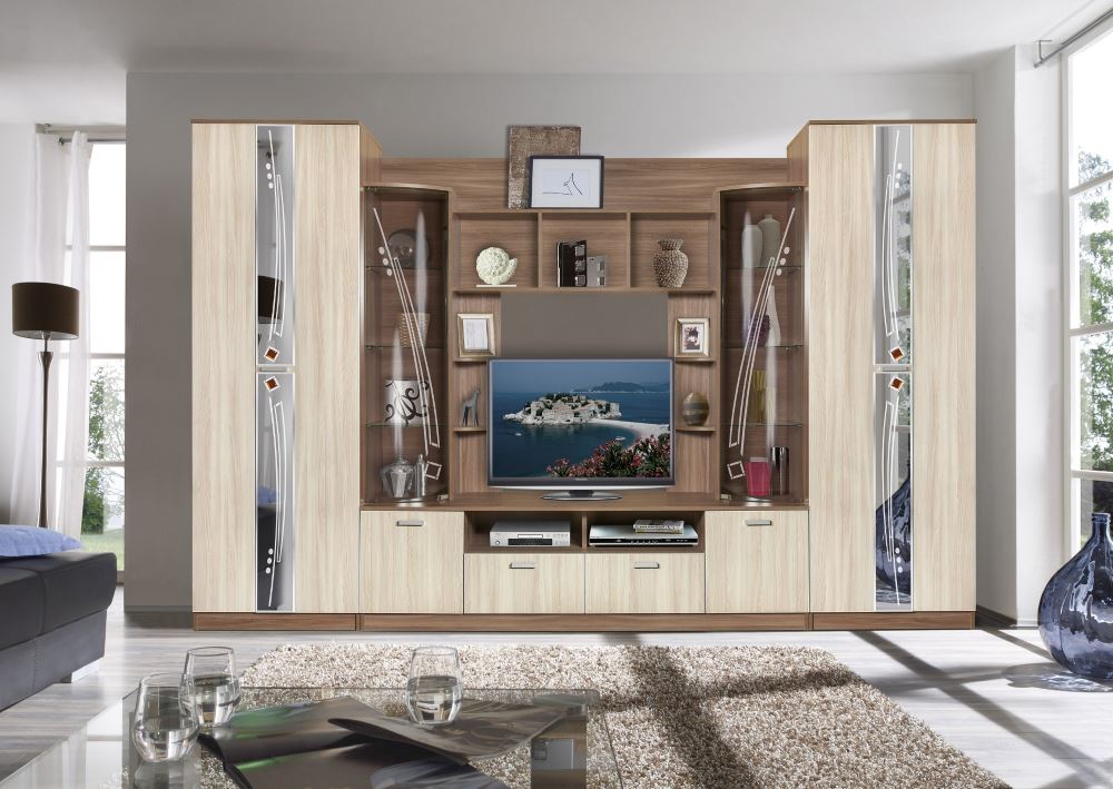 Фото Стенка Мадрид 7 от производителя Мебель Маркет в Донецке по цене 50 950 ₽