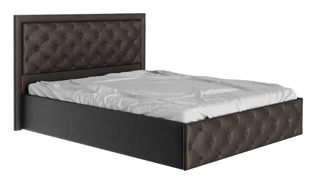 Фото Кровать двуспальная Мишель (СМ 160х200) с подъемным механизмом (пуговицы) от производителя Бон-мебель в Донецке по цене 33&nbsp;480 ₽