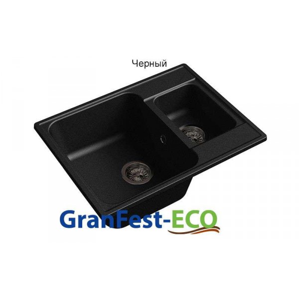 Фото Мойка Granfest eco-09 (ГР 620х480хh200) (шир.ящ.min 600) без сифона от производителя Granfest в Донецке по цене 3 730 ₽