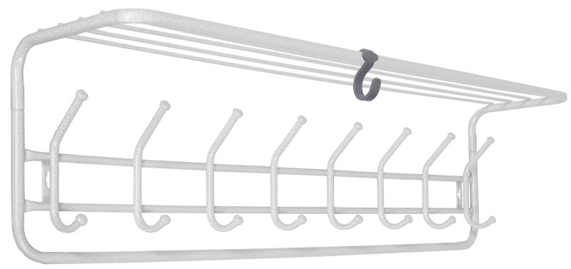 Фото Вешалка с полкой 100 от производителя Завод металлических изделий в Донецке по цене 1&nbsp;290 ₽