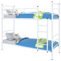 Кровать двухъярусная Милана Duo (СМ 80х190) трубка металл в интернет магазине Планета Комфорта Фото metallicheskie-krovati кровать двухъярусная милана duo (см 80х190) трубка металл производитель Милсон