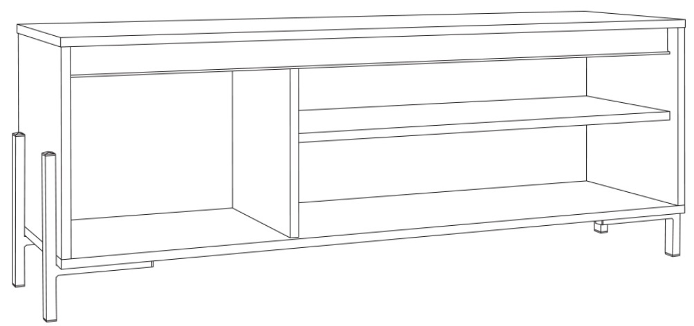Фото Тумба под ТВ Квадро 13.275 от производителя Моби в Донецке по цене 9 310 ₽