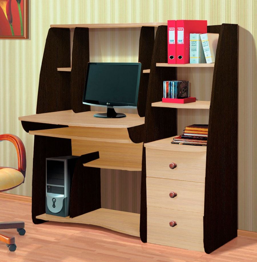 Фото Стол компьютерный СК 1  от производителя Фант-мебель в Донецке по цене 9&nbsp;590 ₽