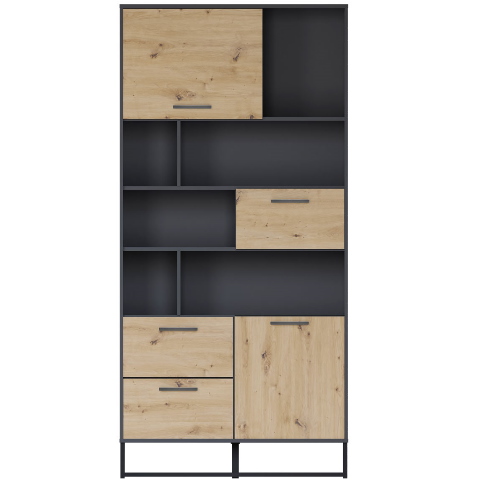 Фото Шкаф Brooklyn B172-REG1D2B2S от производителя Black Red White (БРВ) в Донецке по цене 32 270 ₽