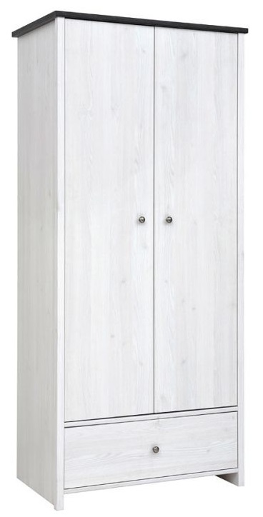Фото Шкаф Порто SZF2D1S (89) двухдверный от производителя Black Red White (БРВ) в Донецке по цене 20 080 ₽