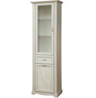 Шкаф-витрина 32.06 Сохо (бетон пайн белый-бетон пайн патина (Олмеко) ) в Донецке от производителя 