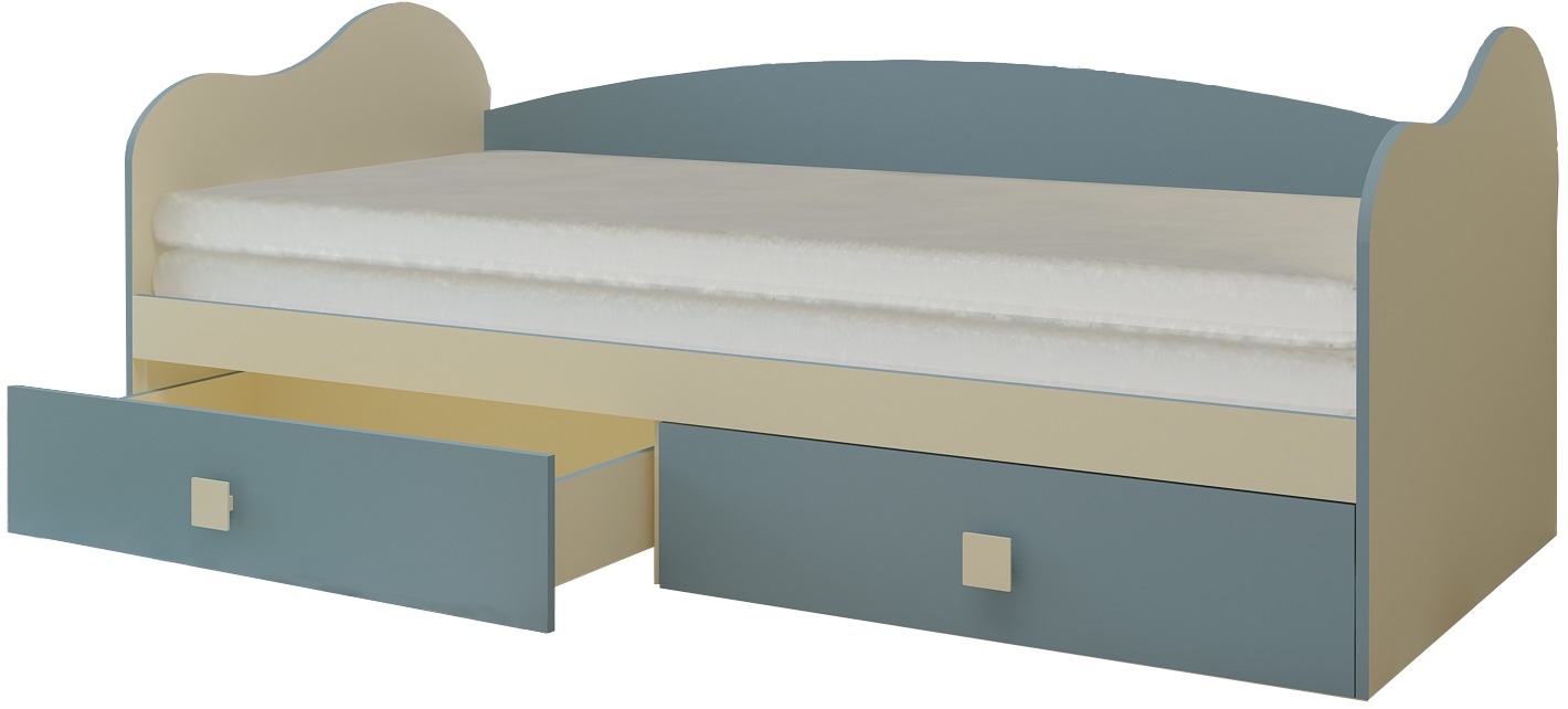 Фото Кровать-тахта Радуга (СМ 80х200) от производителя Горизонт в Донецке по цене 13&nbsp;460 ₽