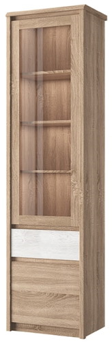 Фото Шкаф с витриной 1V1D1S Сомма (Somma) от производителя Анрэкс в Донецке по цене 17 680 ₽