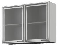 Кухня Барселона шкаф навесной ШВС 1000 (венге, белое дерево,(Интерьер-центр)) в Донецке от производителя 