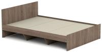 Кровать двуспальная К-14 (СМ 160х200) комплектуется настилом ( 160х200 , ЛДСП , венге , без подъемного мех. , без ящиков , без матраса (Ромис) ) в Донецке от производителя 