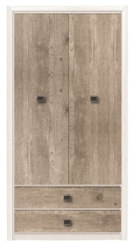 Фото Шкаф Коен SZF2D2S (104) двухдверный от производителя Black Red White (БРВ) в Донецке по цене 28&nbsp;400 ₽