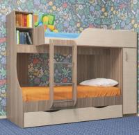 Фото nedorogie-krovati кровать 2-х ярусная башмачок (см 90х190) производитель Пирамида