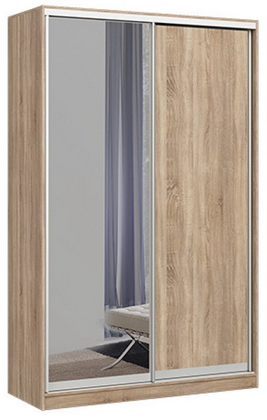 Фото Шкаф-купе Оскар 2.5 (1,5х0,6х2,4 - 2 двери) от производителя Мебель Маркет в Донецке по цене 43 720 ₽