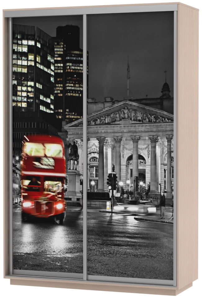 Фото Шкаф-купе Экспресс Хит Фото (2 двери) от производителя Мебельная компания Е1 в Донецке по цене 22 920 ₽