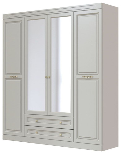 Фото Шкаф Олимп ШР-4 (201) четырехдверный от производителя Браво-мебель в Донецке по цене 57 900 ₽