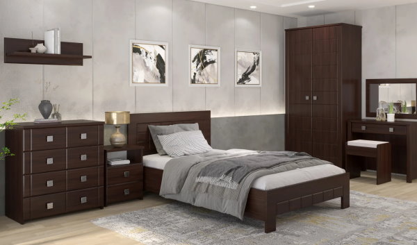 Фото Кровать односпальная Изабель ИЗ-710К (СМ 120х200) без основания от производителя Компасс в Донецке по цене 17&nbsp;100 ₽