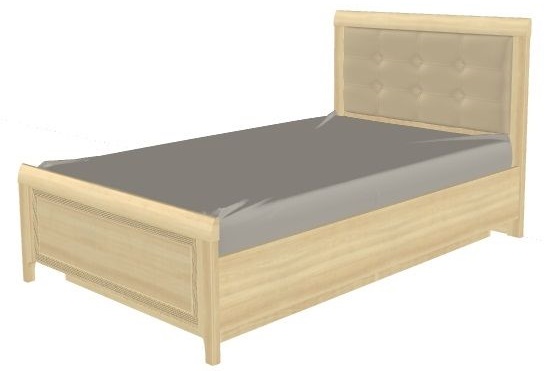 Фото Кровать односпальная Карина КР-1031 (СМ 120х200) с подъемным механизмом от производителя Лером в Донецке по цене 40 130 ₽