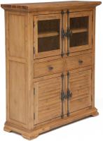 Витрина малая Avignon PRO-L05 (натуральный с патиной, натуральный с патиной (Tetchair) ) в Донецке от производителя в интернет магазине Планета Комфорта Витрина малая Avignon PRO-L05 (натуральный с патиной, натуральный с патиной (Tetchair) ) в Донецке от производителя