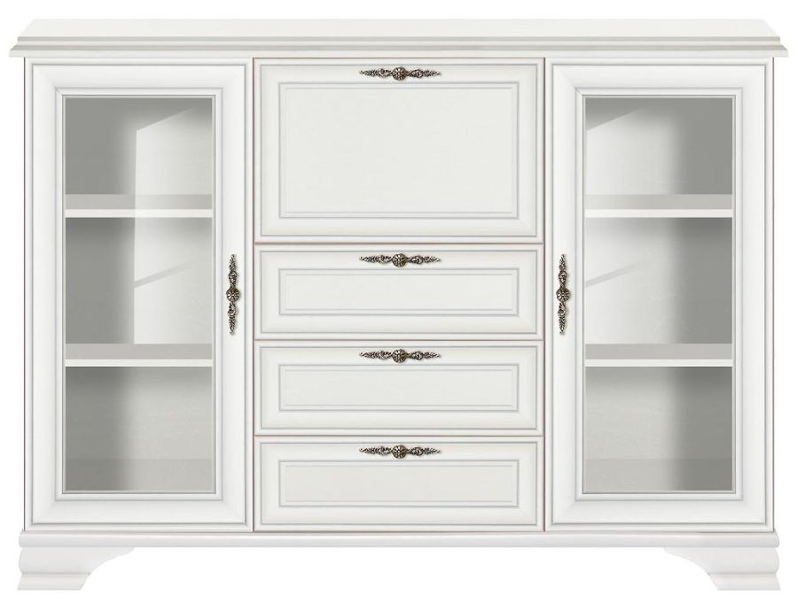 Фото Тумба Kentaki S320-KOM2W3S1B от производителя Black Red White (БРВ) в Донецке по цене 42&nbsp;960 ₽