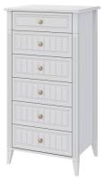 Комод Мэгги (6 ящ) (белый снег-лак белый (Браво-мебель) ) в Донецке от производителя 