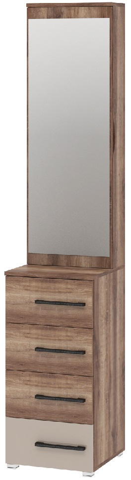 Фото Секция с зеркалом Ника в Донецке по цене 8 880 ₽ от производителя Регина, код товара 2000001910726, 2000001910733 шт Фото Секция с зеркалом Ника от производителя Регина в Донецке по цене 8 880 ₽