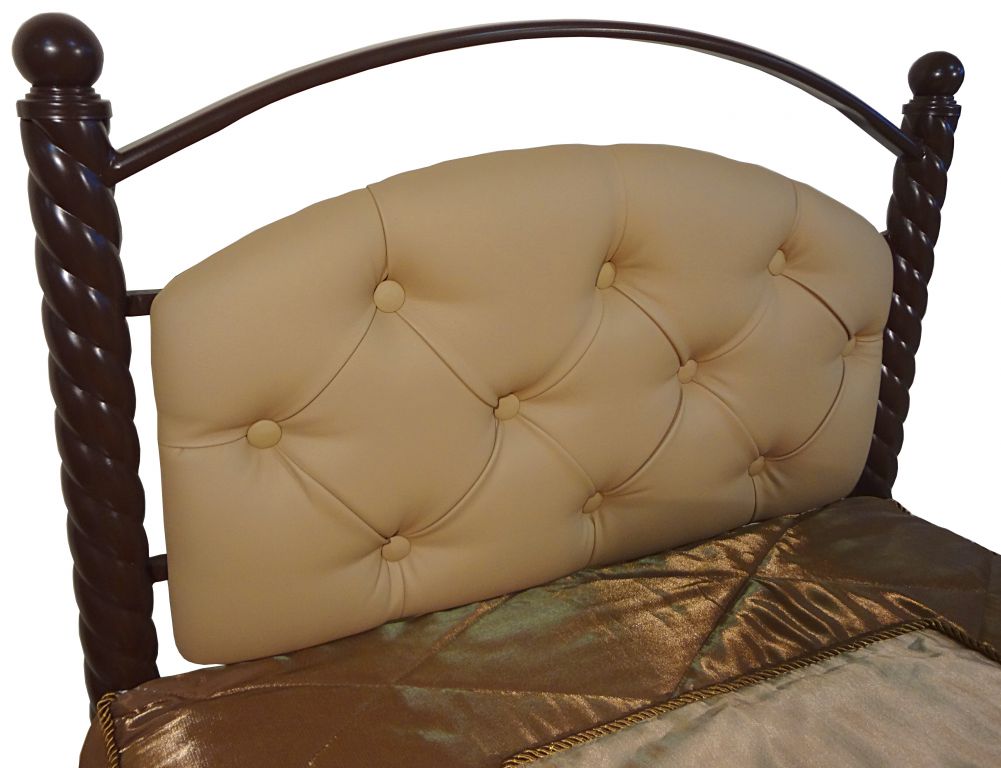 Фото Кровать односпальная Стефани-800 (СМ 80х190) основание металл трубка  от производителя Металл-Конструкция в Донецке по цене 11 170 ₽