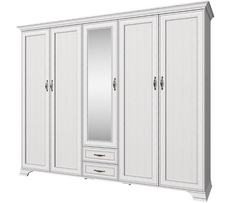 Фото Шкаф 5DG2SZ Тиффани (Tiffany) (259) пятидверный от производителя Анрэкс в Донецке по цене 108 200 ₽