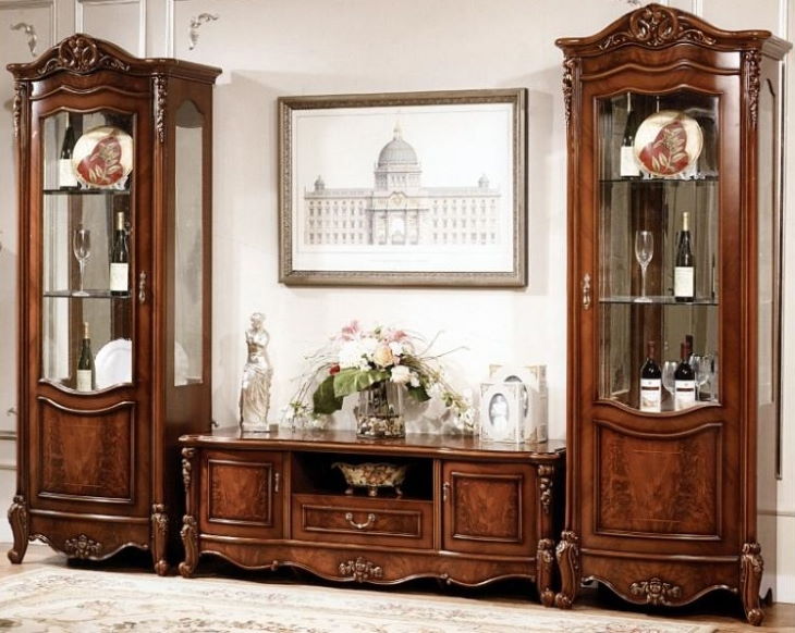 Фото Шкаф-витрина Аллегро 3 от производителя Слониммебель в Донецке по цене 41 950 ₽