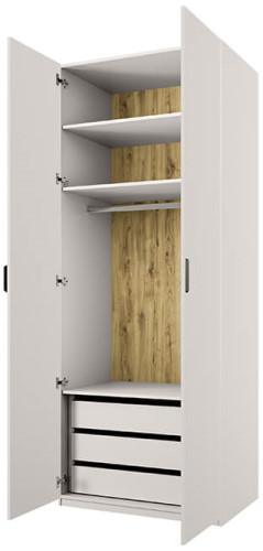 Фото Шкаф 2DG Z Модерн (Modern) (90) двухдверный от производителя Анрэкс в Донецке по цене 30 920 ₽